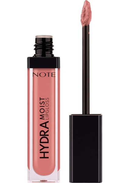 Note Hydramoist Lipgloss 02 Bare Blush Nemlendirici Dudak Parlatıcısı, Nude