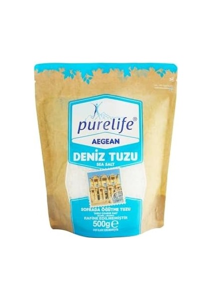 Purelife Aegean Granül Deniz Tuzu 500G