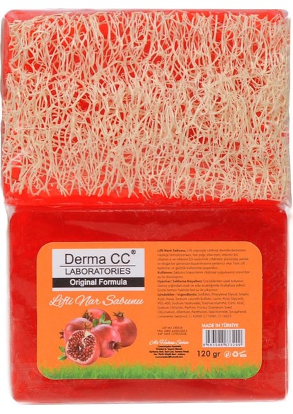 Derma cc Laboratorıes Lifli Sabun Narlı, 120 Gram