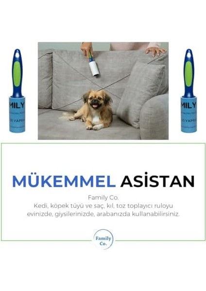 Co.kedi Köpek Saç Kıl Tüy Toplayıcı Rulo 8 Adet Yedek Kartuş Her Biri 60 Yaprak modelleri