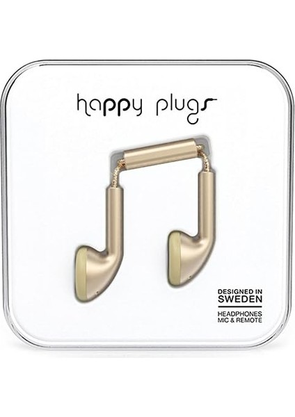 Happy Plugs Kulak Içi Kulaklık Şampanya 7831 modelleri
