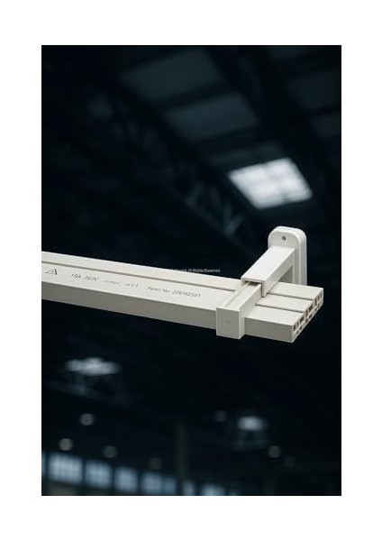 Rayı Korniş L Ayak Montaj Aparatı, Duvara Uyumlu, Ayarlanabilir, 2 ve 3 Raylı Kornişler Için, Sert Plastik Malzeme, Pratik Montaj (4 Adet) modelleri