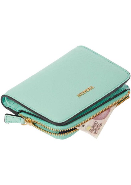 Mavi Hakiki Deri Kadın Cüzdan - S1CB00005812-T9D