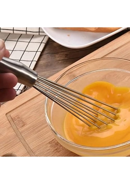 cm Paslanmaz Çelik Yeni Nesil Çırpma Teli, Ergonomik Tutma Yeri, Kalın Teller ve Metal Toplar ile - Mutfakta Kullanım Için Ideal modelleri