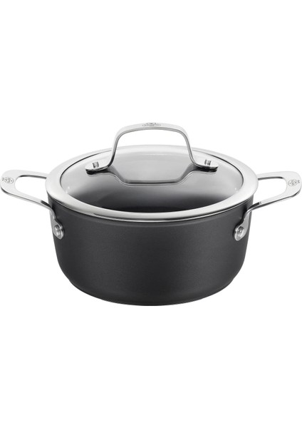 750024850 Alba Cam Kapaklı Tencere