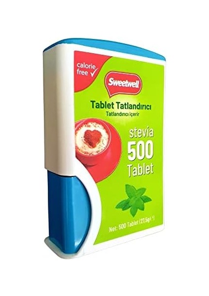 Sweetwell Stevia Tablet Tatlandırıcı 500 Tablet Sıfır Kalori modelleri