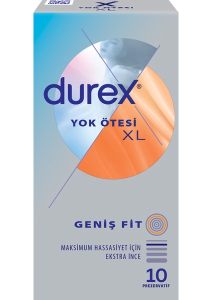 Yok Ötesi Prezervatif XL 10’lu - Dezenfektan Hediyeli - %72 Alkol