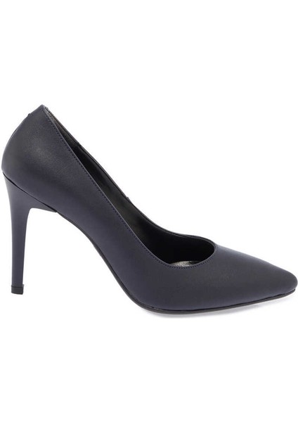 Lacivert Vegan Kadın Stiletto - K24I1AY67394-Q4H