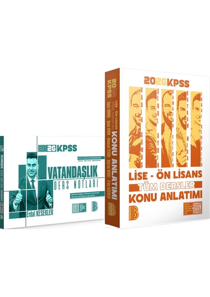 2026 Kpss Lise Ön Lisans Tüm Dersler Konu - 2026 Kpss Vatandaşlık Ders Notları