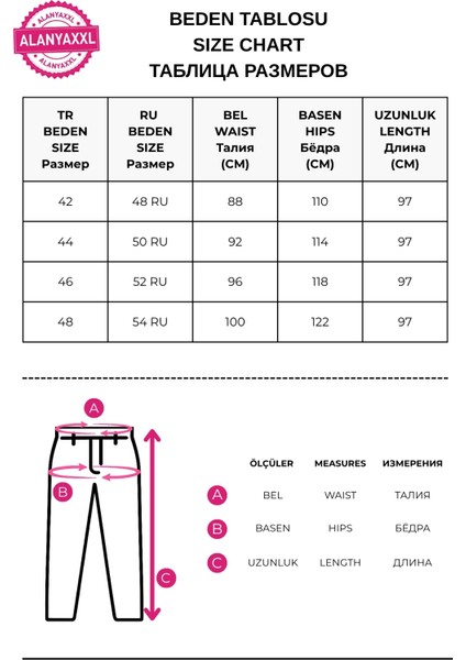 Büyük Beden Lastikli Yüksek Belli Likralı Geniş Kalıp Mom Kadın Taşlı Kot Pantolon indirimleri