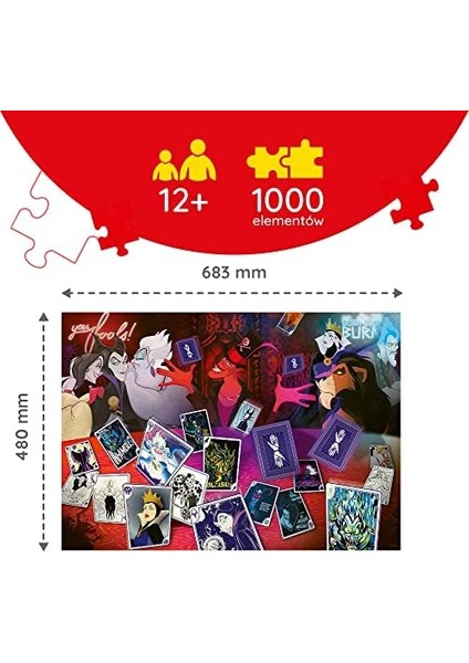 10719 -1000 Parça Masalı Kahramanları Kötüler Kendin Yap Yaratıcı Eğlence Eğlence Klasik Yetişkinler ve Çocuklar 12+ Yapboz modelleri