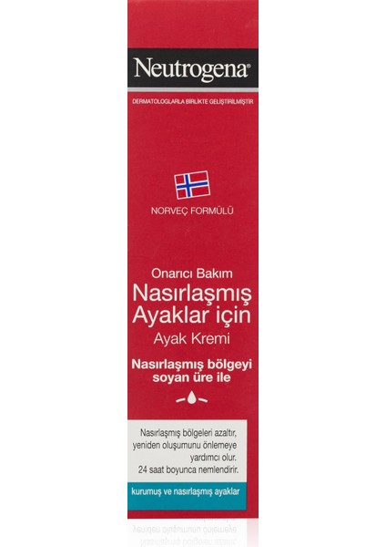 Nasırlaşmış Ayaklar Için Ayak Kremi 50 ml - Dezenfektan Hediyeli - %72 Alkol
