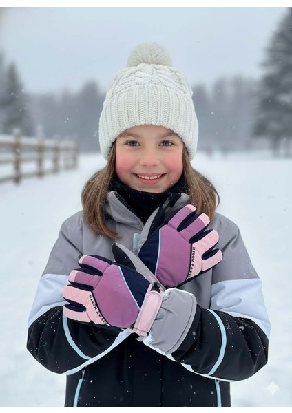 Kitti 422-14 9-14 Yaş Kar Kayak Eldiveni