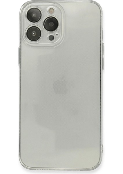 iPhone 13 Pro Max Kılıf Fly Lens Silikon - Şeffaf