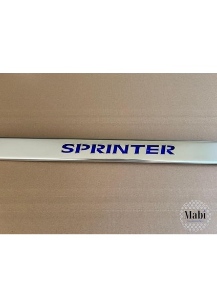 Mercedes Sprinter Krom Kırmızı ve Mavi LED Işıklı Plaka Üstü 2006-2017 indirimleri