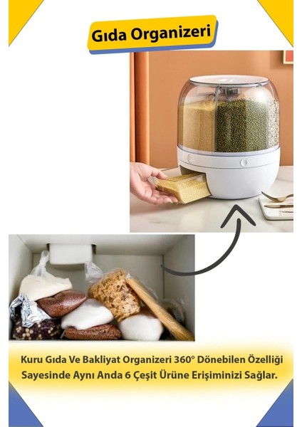 Dönebilen Kuru Gıda ve Bakliyat Organizeri fiyatları