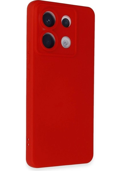 Xiaomi Redmi Note 13 Pro 5g Kılıf Nano Içi Kadife Silikon - Kırmızı fiyatları