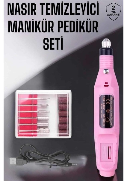 Protez Tırnak Manikür ve Pedikür Seti Elektrikli - CHT2706-9991 fiyatları