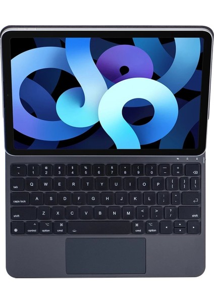 iPad Pro 12.9 (2022) Kılıf X9 Magic Manyetik Klavyeli Tablet Kılıfı - Siyah