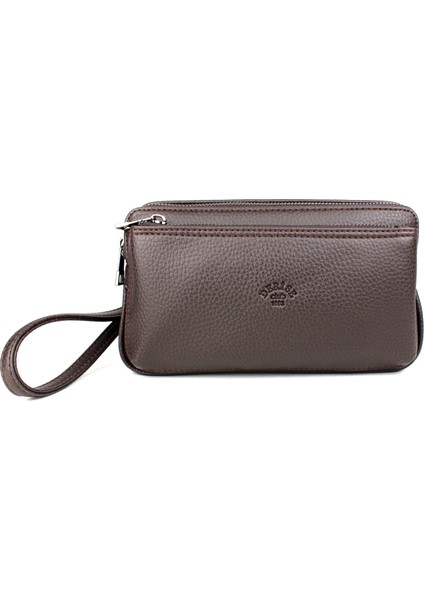 Erkek Kahverengi El Çantası Bileklik Kemerli Portföy Çanta El Çantası modelleri