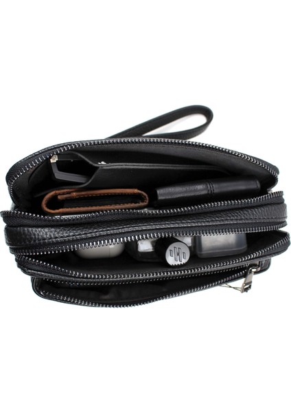 Erkek Kahverengi El Çantası Bileklik Kemerli Portföy Çanta El Çantası indirimleri