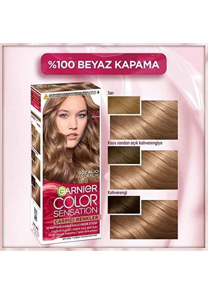Garnier Çarpıcı Renkler Saç Boyası 7.0 Bal Kumral