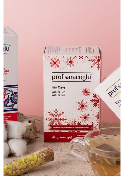Prof Saracoglu Kış Çayı 20'li