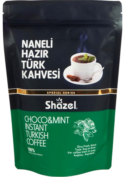 Shazel Naneli Hazır Türk Kahvesi 200 gr fiyatları