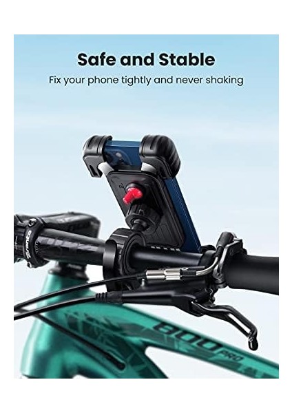 Ugreen Bisiklet Telefon Montaj Motosiklet Telefon Tutucu Bisiklet Dağ Motosiklet Gidon Standı 13 Pro Max 12 11 Xs Xr 8+ 7 6, Galaxy S22 S21 S20 A71 A51 Piksel ile Uyumlu fiyatları