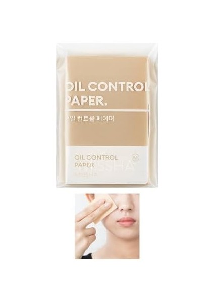Mıssha Yağ Kontrol Kağıdı Oil Control Paper 100 Adet