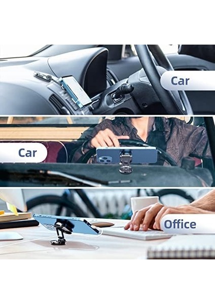 Manyetik Araç Telefonu Tutucu, 360° Dönebilen, Evrensel, Araba ve Akıllı Telefonlar Için fiyatları