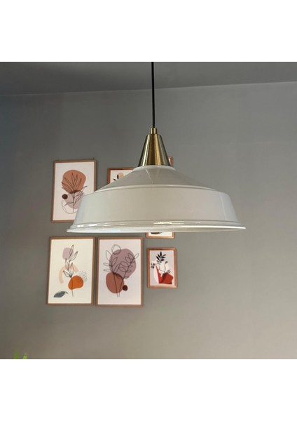 Carmelo Gri Renk Asaletli Tekli Avize Eskitme Huni Başlık Sarkıt Lamba Salon Aydınlatma modelleri