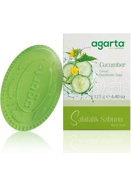 Agarta Doğal Salatalık Sabunu 125 G