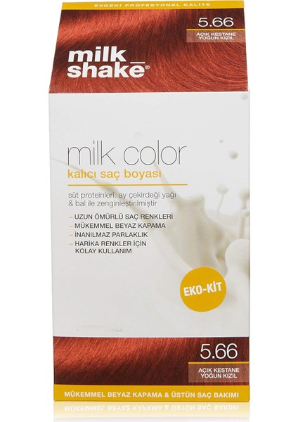 Milk Shake Milk Color Eko Kit Saç Boyası 5.66 (0.5 G) fiyatları
