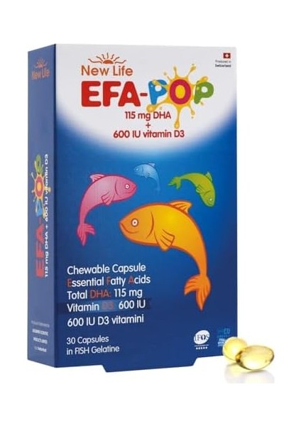 New Life Efa Pop 30 Kapsül