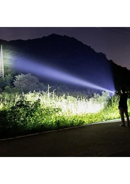 El USB Ipx-6 Su Geçirmez Zoom Taktik El Işığı Kamp Balıkçılık Yürüyüş Için USB Şarj fiyatları