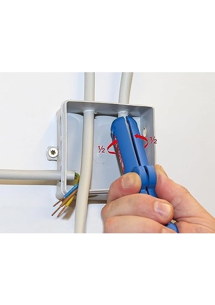 52000013 Yuvarlak Kablo Sıyırıcı No. 13 Kablo Soyucu, 6-13 mm Arası Yuvarlak Kablolar Için modelleri