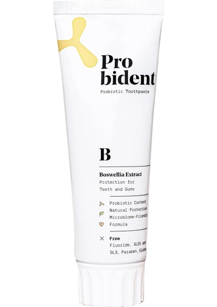 Probident Aktif Probiyotikli Florürsüz Akgünlük Özüt Ilaveli Doğal Diş Macunu 75ML modelleri