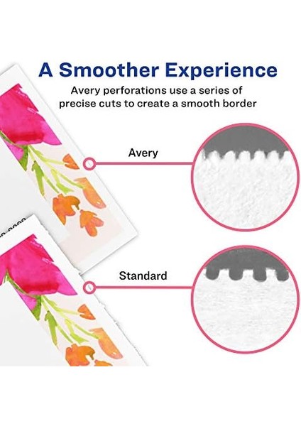 Yazdırılabilir Kartvizitler, Yazıcılar, 250 Kart, 2 x 3.5 (5371) fiyatları