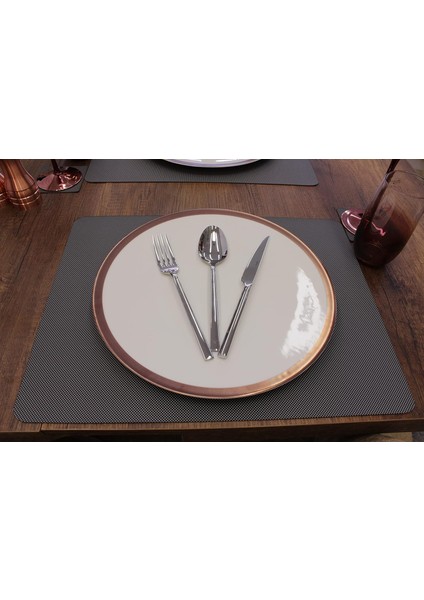 Düz Nopeli Deri Servis 2 Adet 35X45 cm