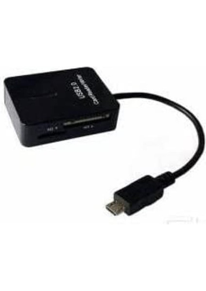 SMG-423 Micro USB To Cep Tel Kart Okuyucu + Hup Çevirici