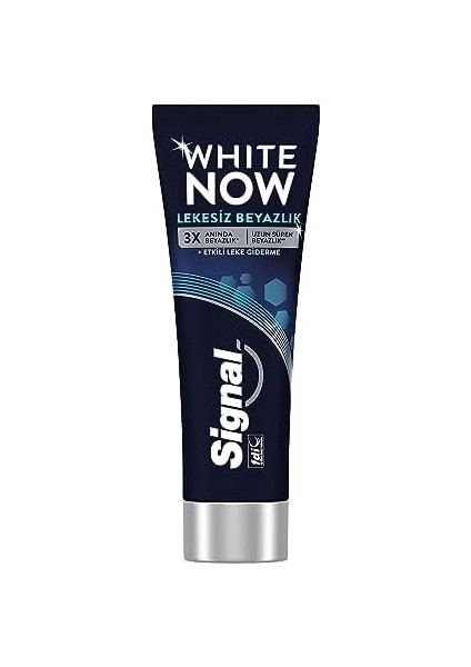 Signal White Now Diş Macunu Lekesiz Beyazlık Etkili Leke Giderme 75 ml