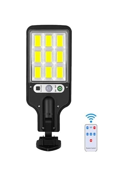 Güneş Enerjili LED Bahçe Aydınlatması 120 Ledli 3 Modlu Sensörlü Su Geçirmez Lambası modelleri