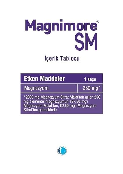 Tab Ilaç Magnimore B6 Sm 30 Saşe