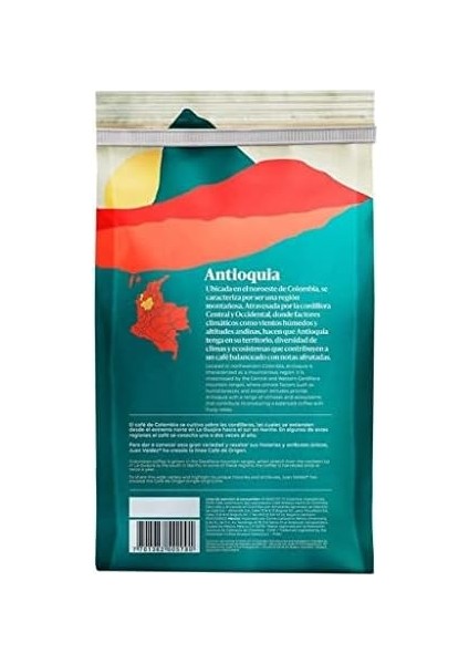 Juan Valdez Antioquia Öğütülmüş Filtre Kahve, 283G