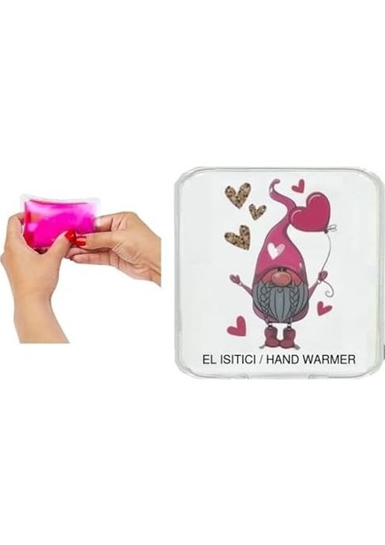Kalpli Noel Cücesi Cep Sobası,el Isıtıcı,sıcak Su Torbası Pvc 10X9,5CM modelleri