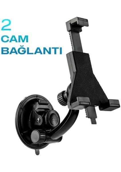 Cep Telefon ve Tablet Tutucu Ön Cam ve Araç Koltuk Arkası Profesyonel Stand 360 Derece Dönebilen fiyatları