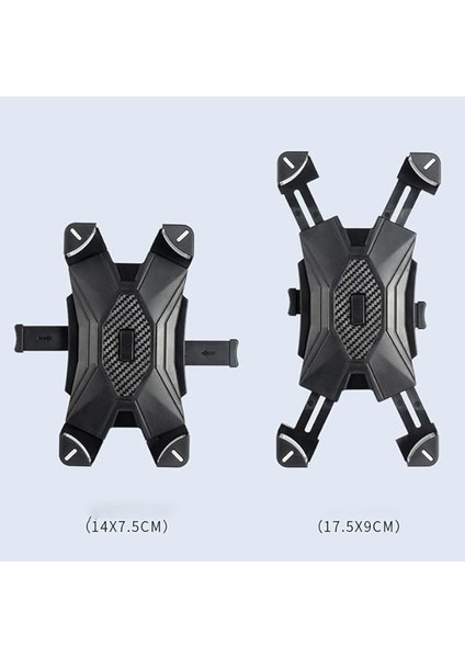 Motosiklet Telefon Tutucu & Bisiklet Telefon Tutacağı 360° Döner Ayarlı Aparat –scooter ve Bebek Arabası Uyumlu, Kaymaz ve Güvenli Abs Plastik Malzeme fiyatları