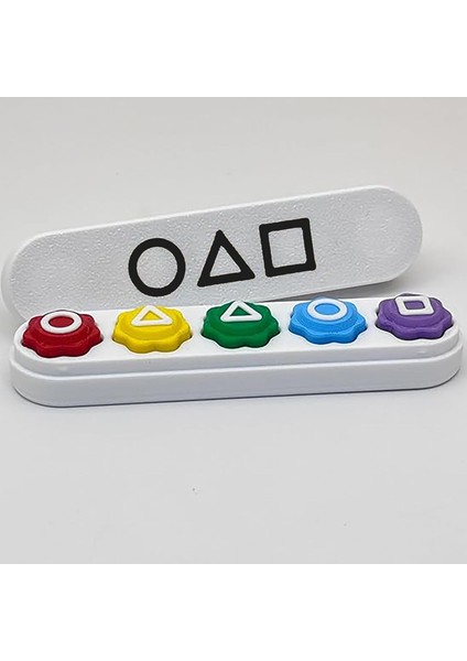 Taş Oyunu, Gong Gi, Renkli Taşlar, Geleneksel Oyun, Beyaz Taşıma Kutusu, Premium Kalite