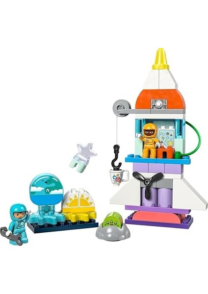3’ü 1 Arada Uzay Mekiği 10422-3 Yaş ve Üzeri Çocuklar Için Minifigürü Içeren Eğitici Oyuncak Yapım Seti, Doğum Günü Hediyesi Fikri (58 Parça) fiyatları